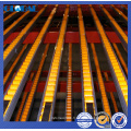 Système de stockage d&#39;entrepôt de rayonnage de stockage en ligne de carton / rayonnage de flux de carton